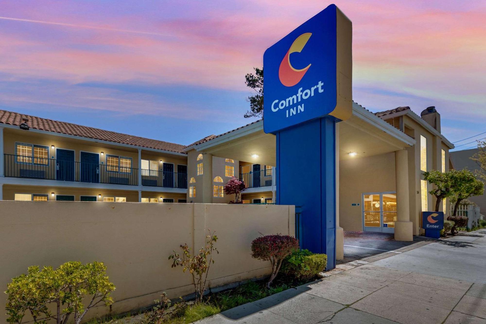 Comfort Inn Boardwalk Santa Cruz Exteriör bild